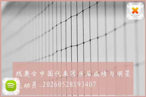 残奥会中国代表团历届成绩与明星运动员_20260528193407